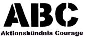 Aktionsbündnis Courage Logo